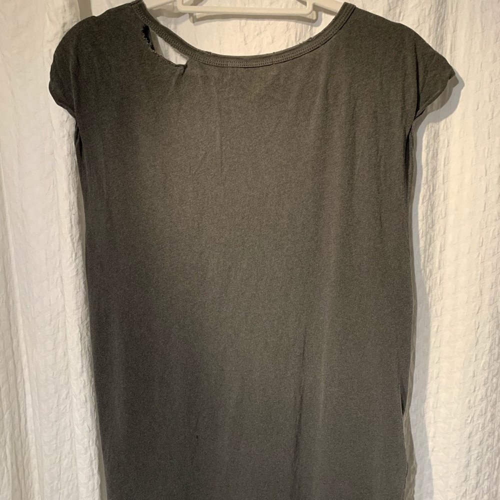 NPhilanthropy NWOT. grey muscle tank.